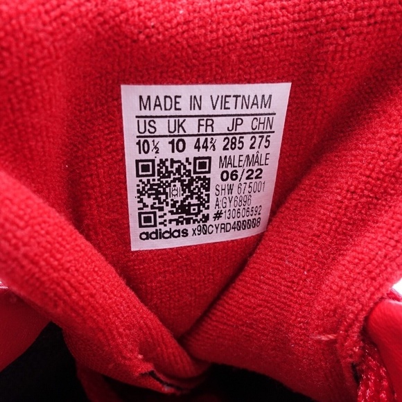 NEW adidas Originals Men's Gonz Aloha Skate Shoes GY6896 Scarlet/White Sizes 4.5 - Picture 15 of 16